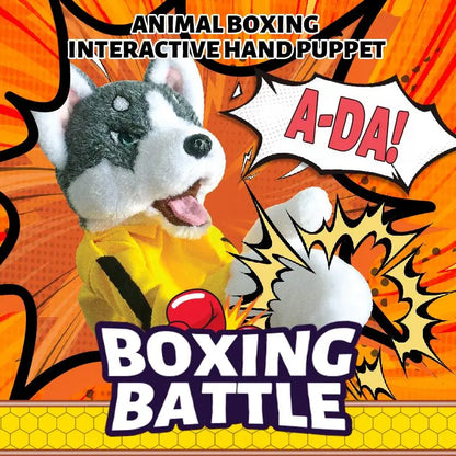 A-Da! Animal Boxing Interactive Hand Puppet – Playful Husky Plush Toy for Kids’ Interactive Fun 🐶🥊