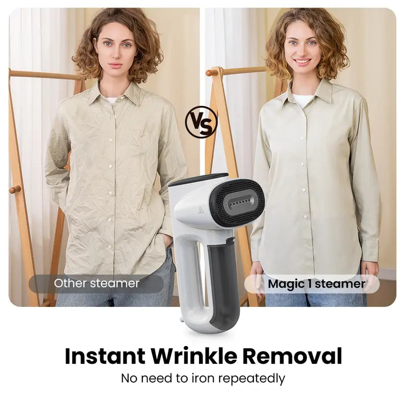 Neakasa Magic 1 Handheld Vacuum & Garment Steamer 2-in-1 | 2300Pa Suction | Travel & Home Clothes Steamer Iron