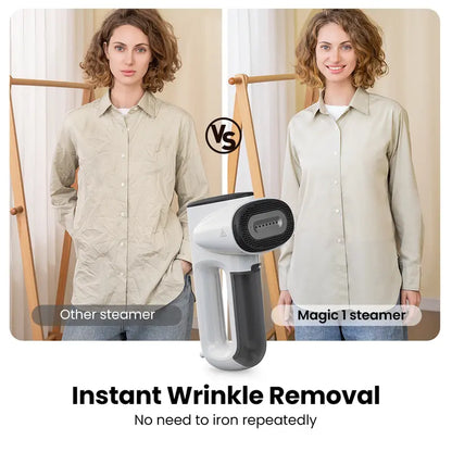 Neakasa Magic 1 Handheld Vacuum & Garment Steamer 2-in-1 | 2300Pa Suction | Travel & Home Clothes Steamer Iron