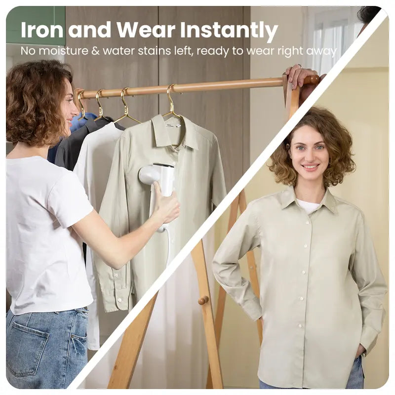 Neakasa Magic 1 Handheld Vacuum & Garment Steamer 2-in-1 | 2300Pa Suction | Travel & Home Clothes Steamer Iron