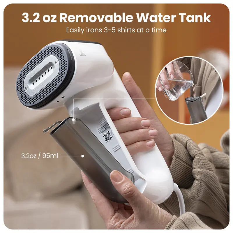 Neakasa Magic 1 Handheld Vacuum & Garment Steamer 2-in-1 | 2300Pa Suction | Travel & Home Clothes Steamer Iron