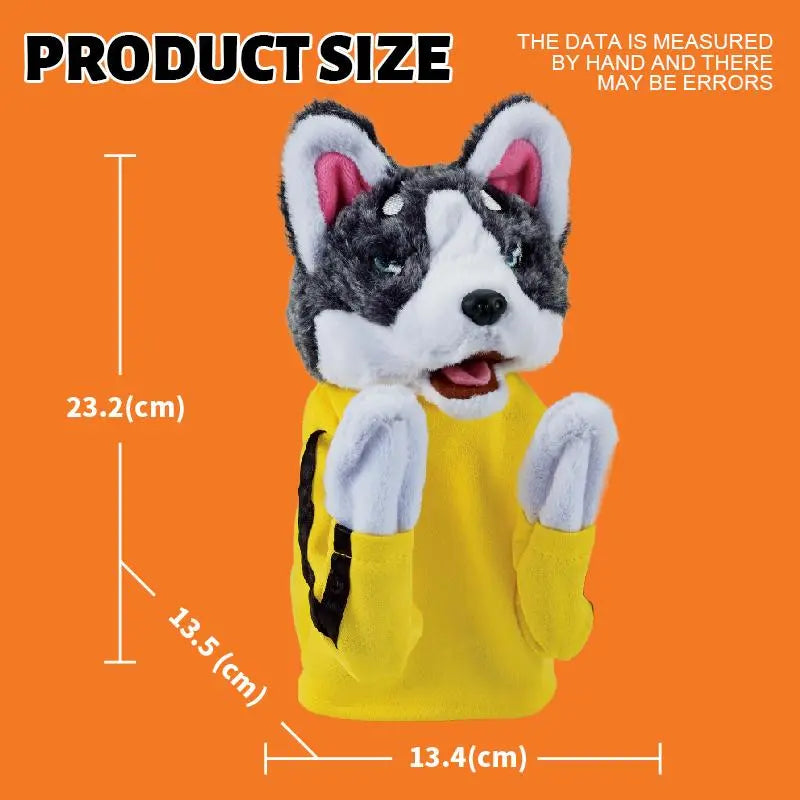 A-Da! Animal Boxing Interactive Hand Puppet – Playful Husky Plush Toy for Kids’ Interactive Fun 🐶🥊