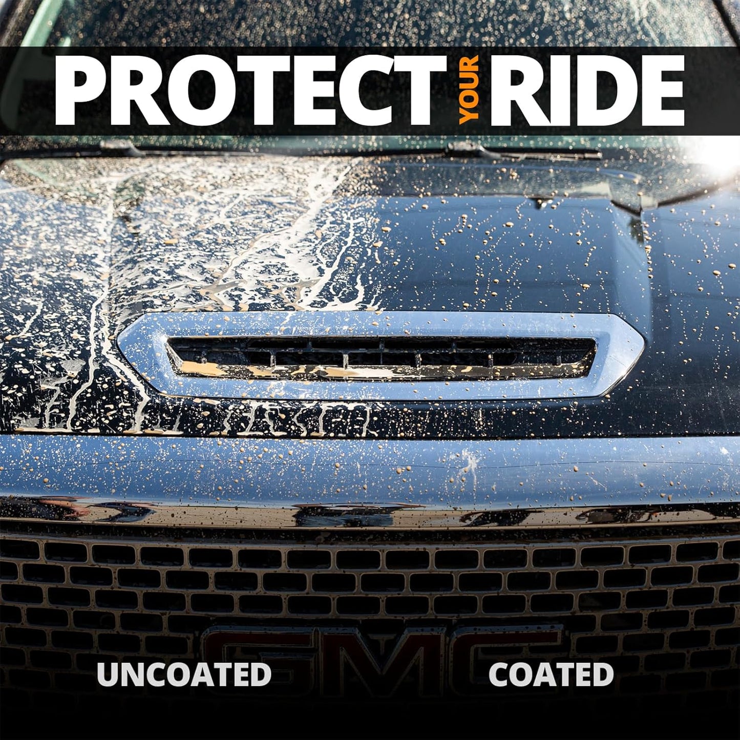 Platinum Rapid Ceramic Paint Sealant Spray - 14 oz Bottle - Maximum Gloss & Shine – Extremely Hydrophobic – Unmatched Slickness - Ceramic Spray Coating - 50 Wash Rating