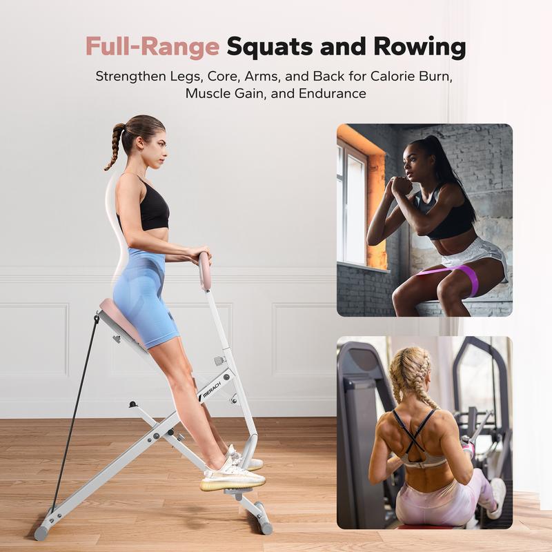 Squat Machine Glutes